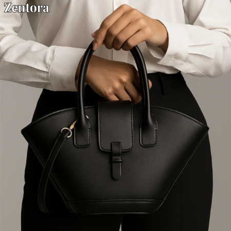 Vintage Korean Designer Handbag Black
