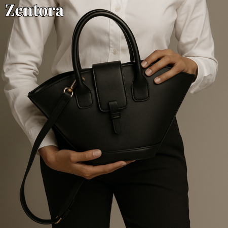 Vintage Korean Designer Handbag Black
