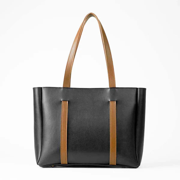 Serenity Handbag with Fix Shoulder Straps Black