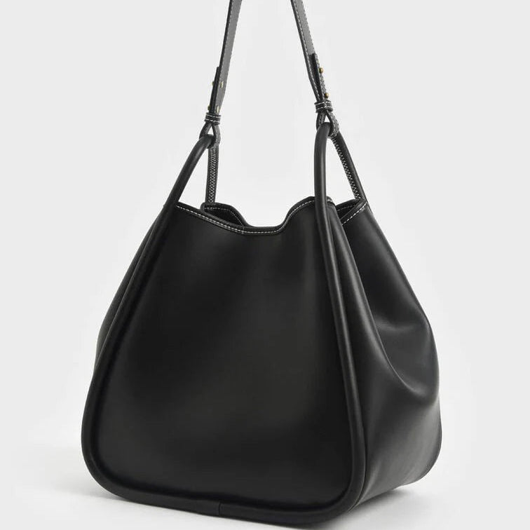 Buzz Slouchy Tote Bag Black