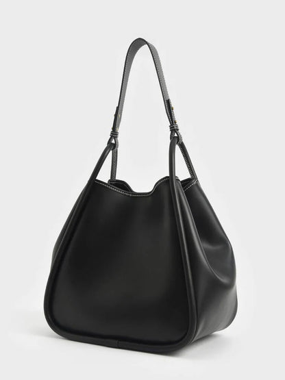 Buzz Slouchy Tote Bag Black