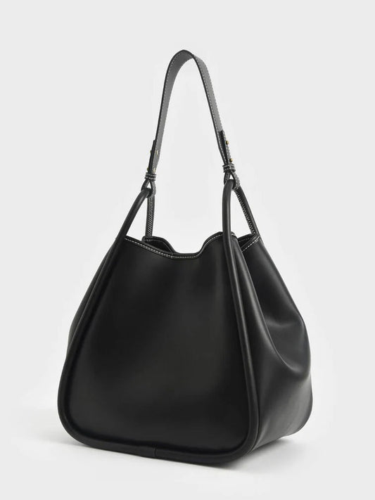 Buzz Slouchy Tote Bag Black