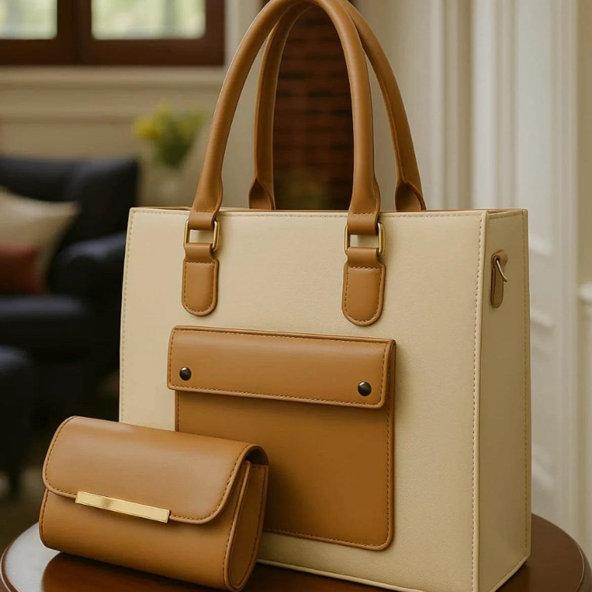 Innovative 2 pcs beige