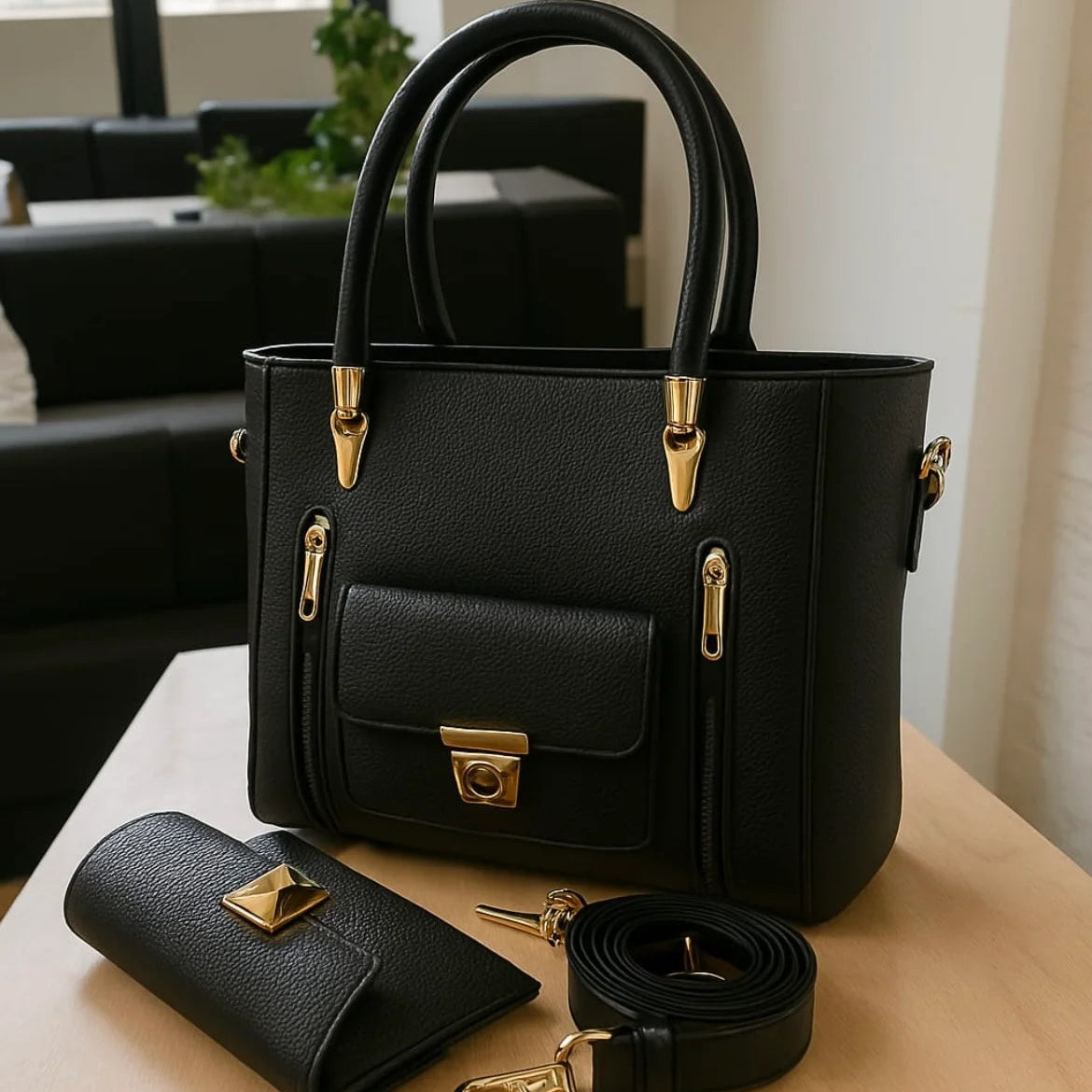 DeVine 2pcs set Black