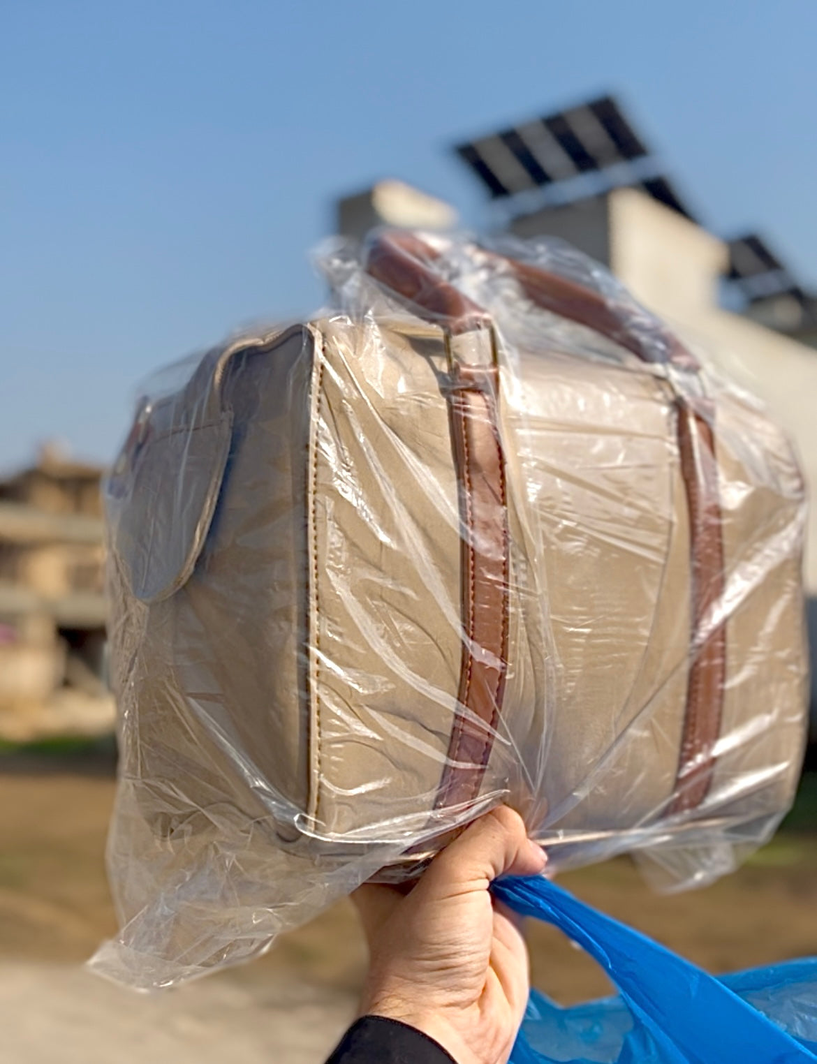 Zara Bag – Beige & Brown