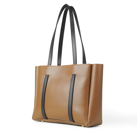 Serenity Handbag with Fix Shoulder Straps Brown