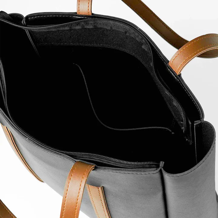 Serenity Handbag with Fix Shoulder Straps Black