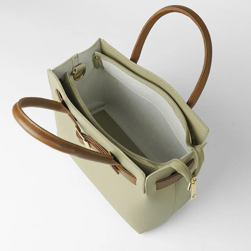 Savvy Luxe – 3-Piece Buckle Set (Beige)