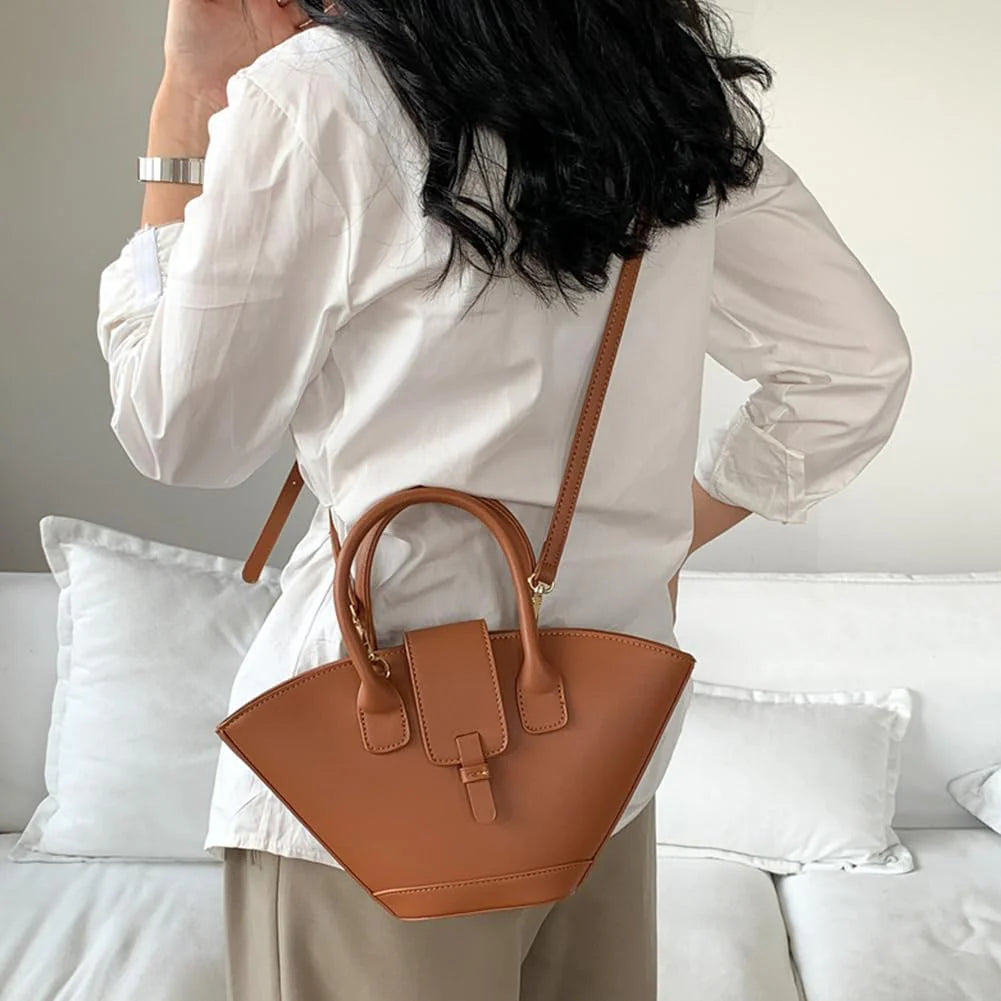 Vintage Korean Designer Handbag Brown