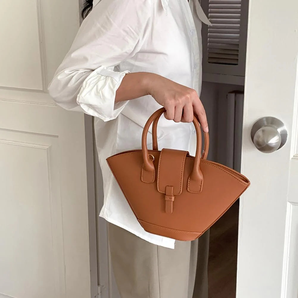 Vintage Korean Designer Handbag Brown