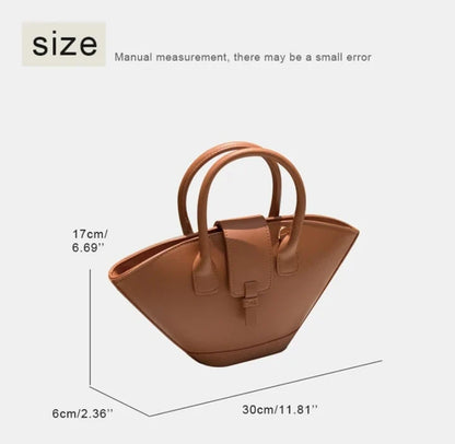 Vintage Korean Designer Handbag Brown