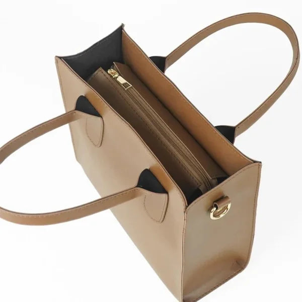 Trendy Bag Set of 3-Brown