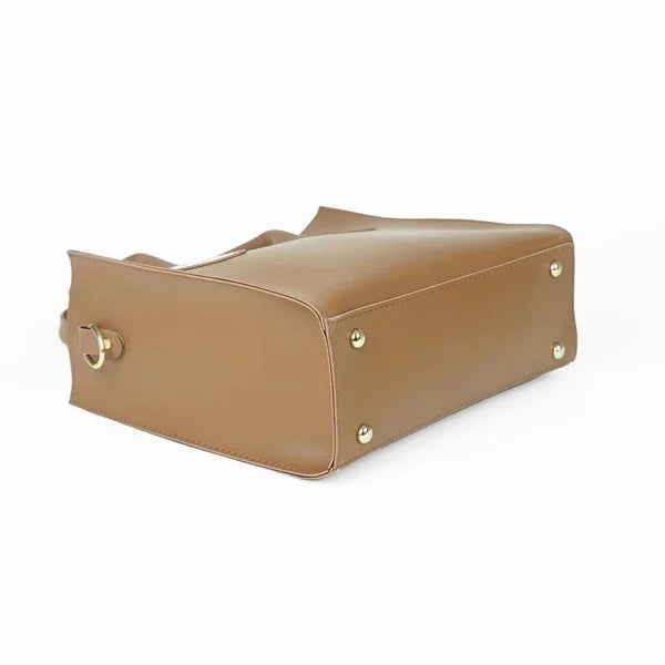 Trendy Bag Set of 3-Brown