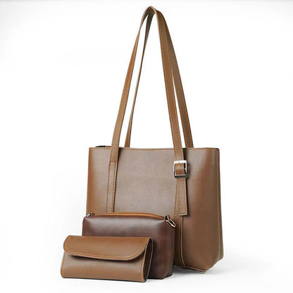 Bliss – Special Edition 3-Piece Tote Set (Brown