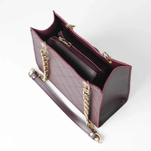 Sybill Bag-Maroon