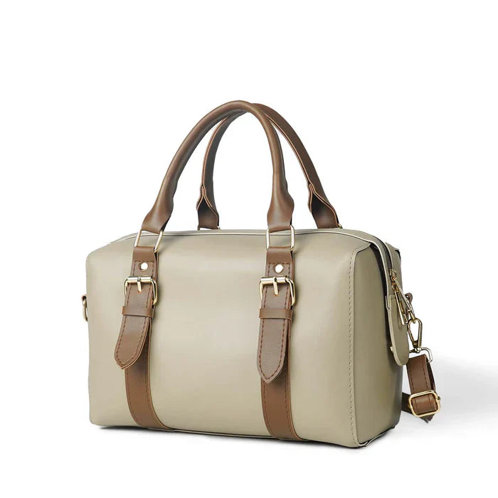 Zara Bag – Beige & Brown